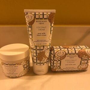 Beekman 1802 Coconut Cream Gift Set- NEW